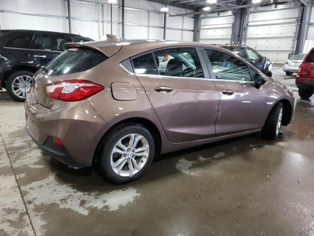 CHEVROLET CRUZE LT 2019 brown  gas 3G1BE6SM3KS610105 photo #4