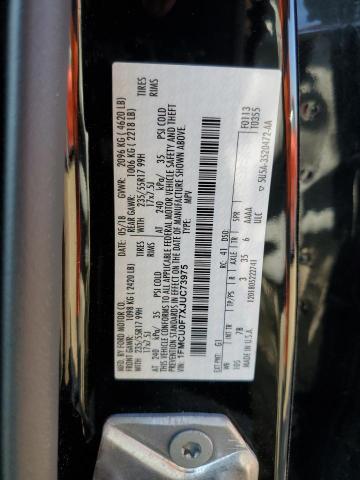 2018 FORD ESCAPE S - 1FMCU0F7XJUC73975