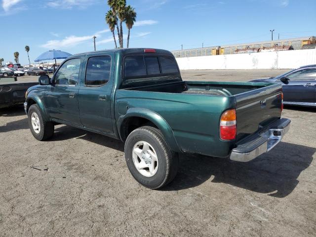 TOYOTA TACOMA DOU 2003 green  gas 5TEGN92N03Z158565 photo #3