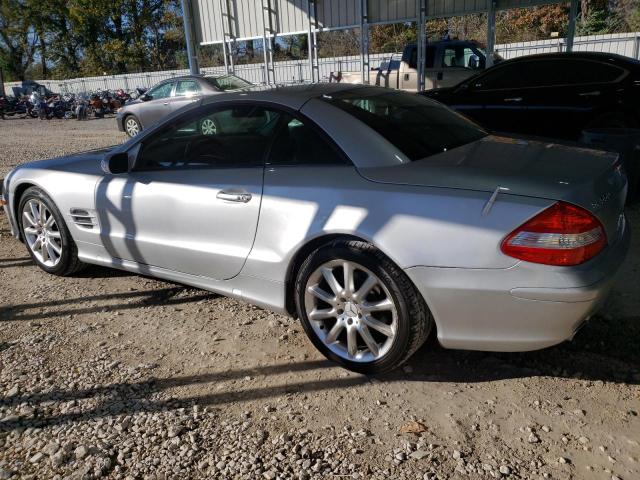 MERCEDES-BENZ SL 550 2007 silver roadster gas WDBSK71F47F129170 photo #3