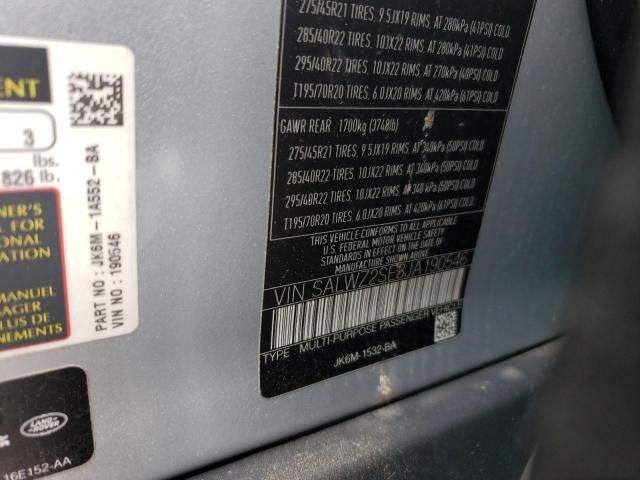2018 LAND ROVER RANGE ROVE - SALWZ2SE3JA190546
