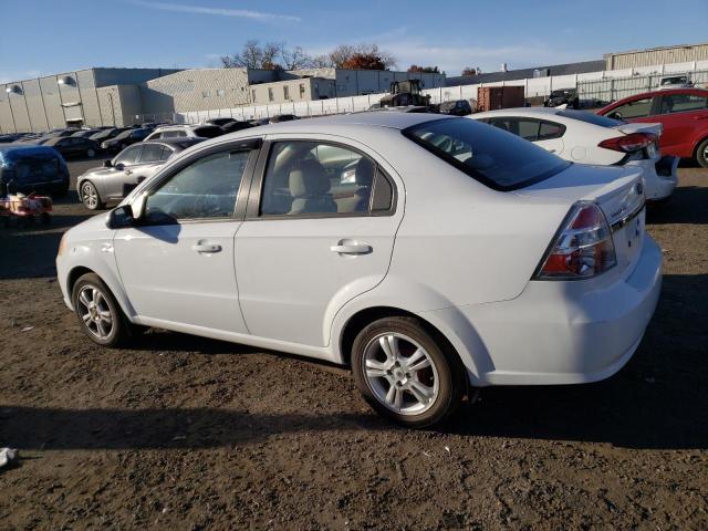 CHEVROLET AVEO LS 2011 white sedan 4d gas KL1TD5DE4BB231079 photo #3