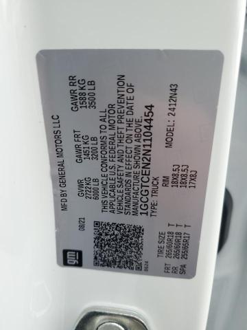 2022 CHEVROLET COLORADO L - 1GCGTCEN2N1104454