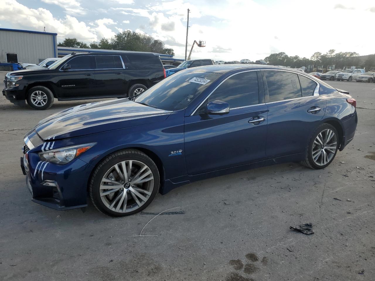 Lot #2955271592 2019 INFINITI Q50 LUXE