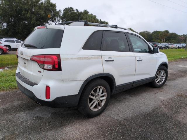 KIA SORENTO LX 2014 white  gas 5XYKT3A62EG445202 photo #4