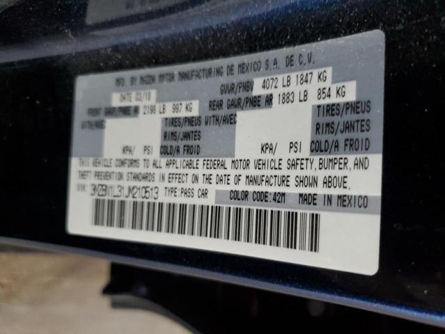 2018 MAZDA 3 TOURING - 3MZBN1L31JM210513