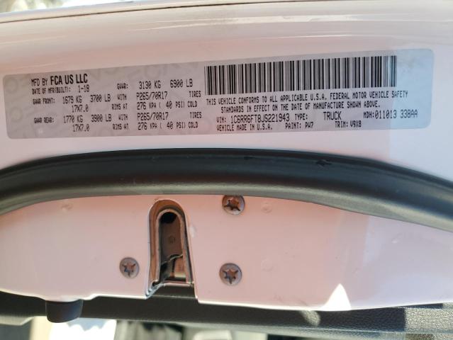 2018 RAM 1500 ST - 1C6RR6FT8JS221943