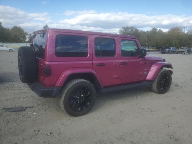 JEEP WRANGLER U 2022 pink  hybrid engine 1C4JJXP60NW101628 photo #4