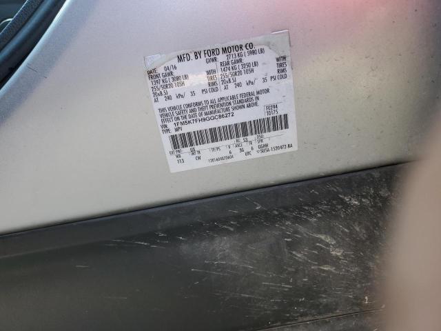 2016 FORD EXPLORER L - 1FM5K7FH9GGC86272