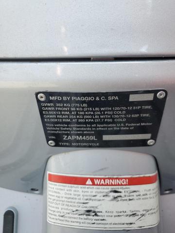 2007 VESPA GTS 250 ZAPM459L175003033