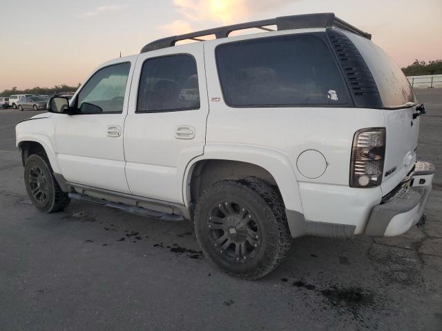 CHEVROLET TAHOE K150 2005 white  gas 1GNEK13T35R109445 photo #3