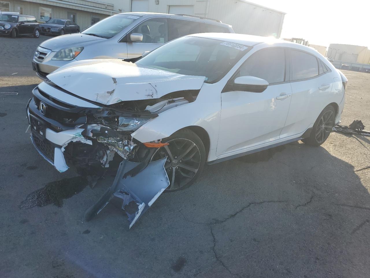 Lot #2989202655 2021 HONDA CIVIC SPOR