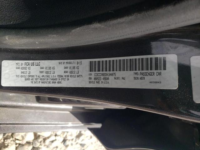 2016 CHRYSLER 200 LIMITE - 1C3CCCAB2GN104075