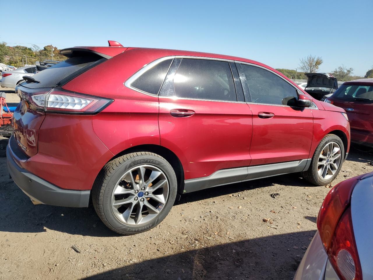 Lot #2940236885 2015 FORD EDGE TITAN