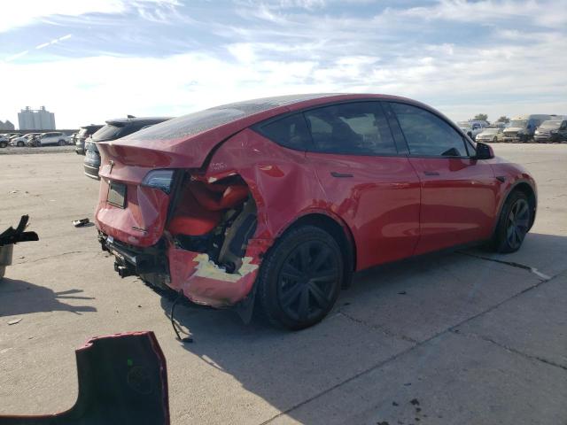 TESLA MODEL Y 2021 red  electric 5YJYGDEE8MF260891 photo #4