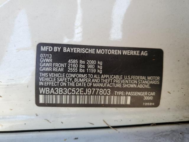 VIN WBA3B3C52EJ977803 2014 BMW 3 SERIES no.12