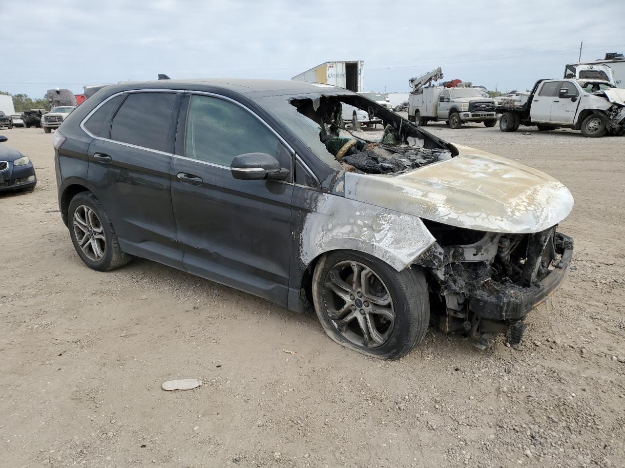 Lot #2994246029 2016 FORD EDGE TITAN