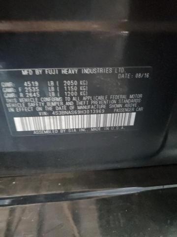 2017 SUBARU LEGACY SPO 4S3BNAS69H3013969