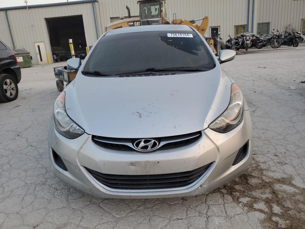 Lot #3024750234 2013 HYUNDAI ELANTRA GL