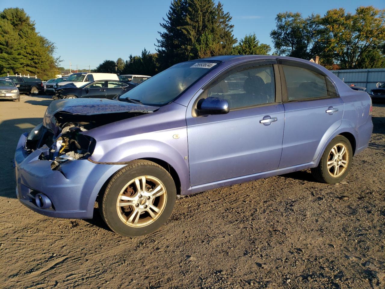 Lot #3027080795 2008 CHEVROLET AVEO BASE