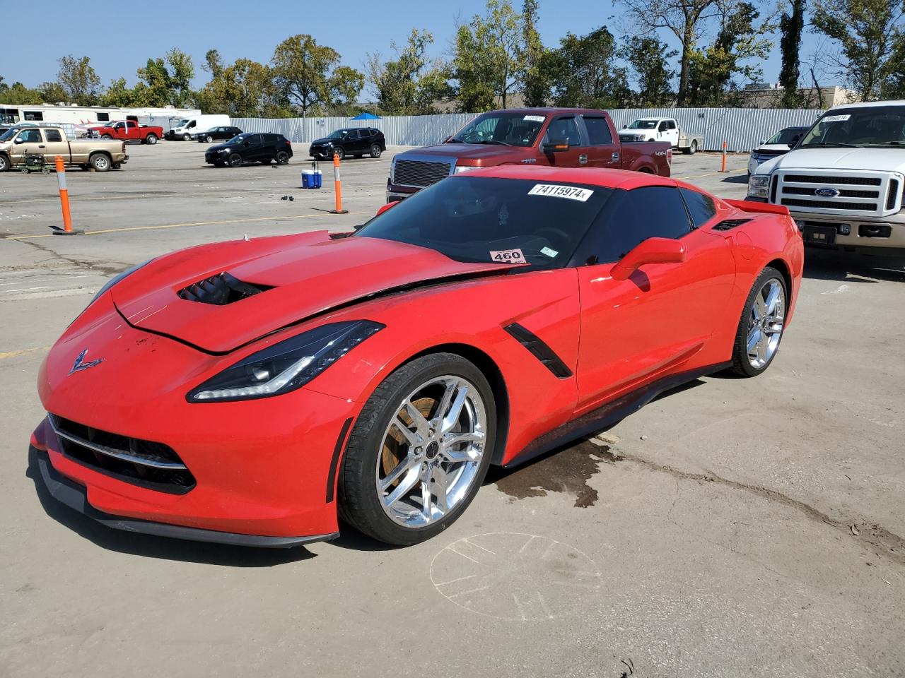 Lot #2977124223 2015 CHEVROLET CORVETTE S