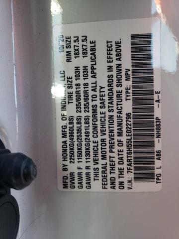 2020 HONDA CR-V EX - 7FART6H55LE022796