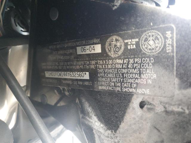2004 HARLEY-DAVIDSON FLHTCUI 1HD1FCW144Y632560