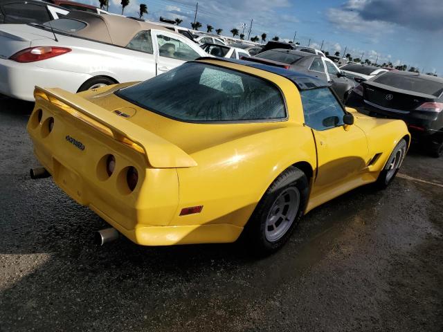 CHEVROLET CORVETTE 1980 yellow   1Z878AS435496 photo #4