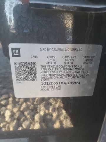 2018 CHEVROLET MALIBU LT - 1G1ZD5STXJF186024