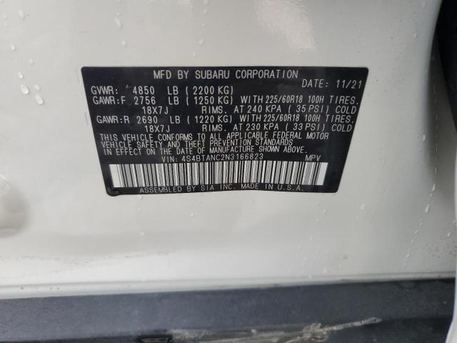 2022 SUBARU OUTBACK LI - 4S4BTANC2N3166823