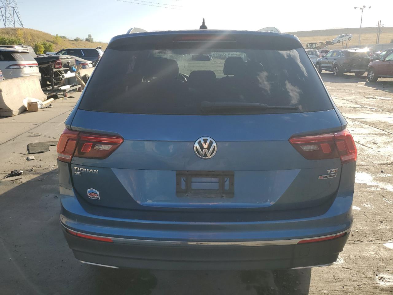 Lot #2895836734 2018 VOLKSWAGEN TIGUAN SE