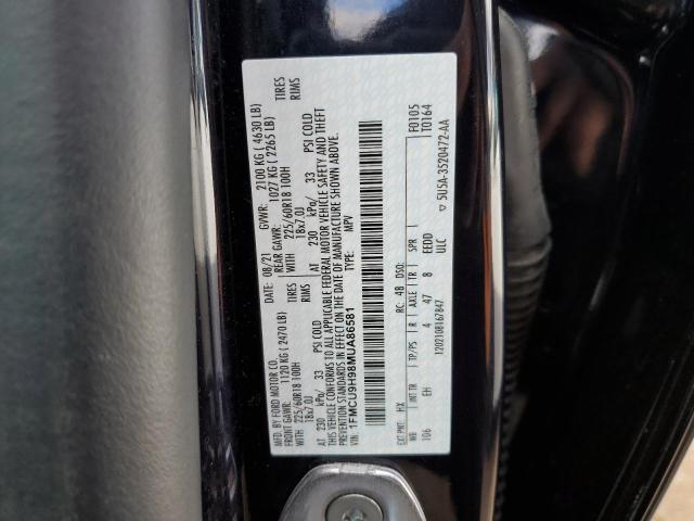 2021 FORD ESCAPE SEL - 1FMCU9H98MUA86581