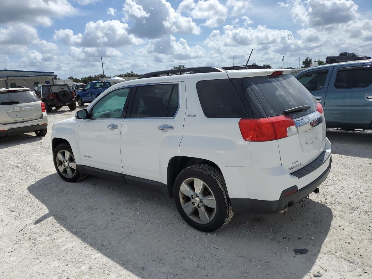 GMC TERRAIN SL 2015 white  gas 2GKFLRE32F6346595 photo #3