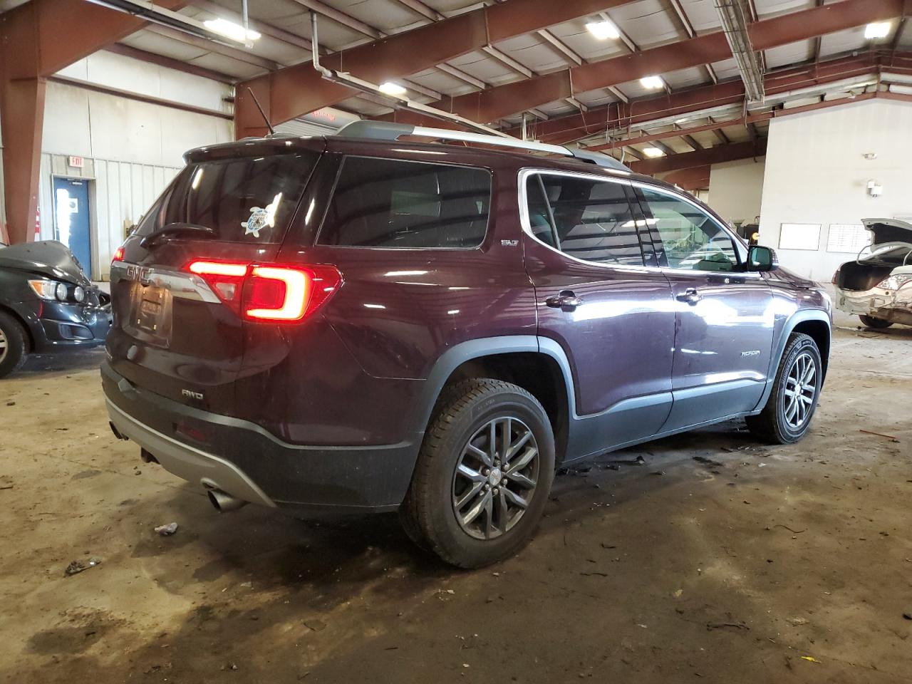 Lot #2959945286 2018 GMC ACADIA SLT