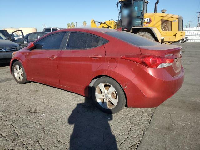 HYUNDAI ELANTRA GL 2012 red  gas KMHDH4AEXCU179331 photo #3