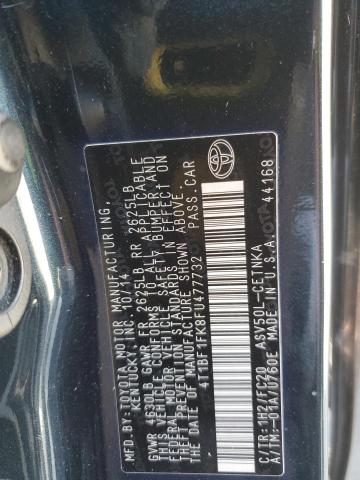 VIN 4T1BF1FK8FU477732 2015 Toyota Camry, LE no.12