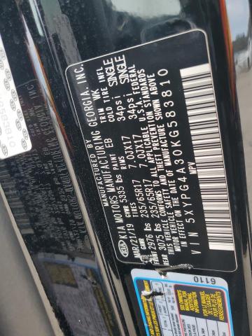 2019 KIA SORENTO L - 5XYPG4A30KG583810