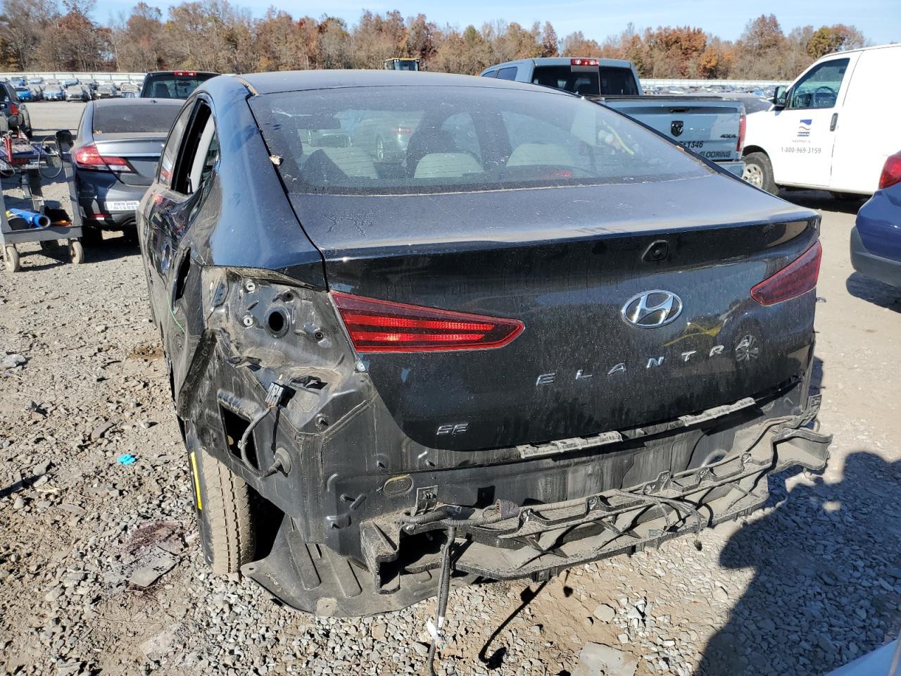 Lot #2991677053 2020 HYUNDAI ELANTRA SE