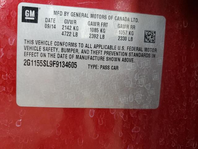 2015 CHEVROLET IMPALA LTZ - 2G1155SL9F9134605