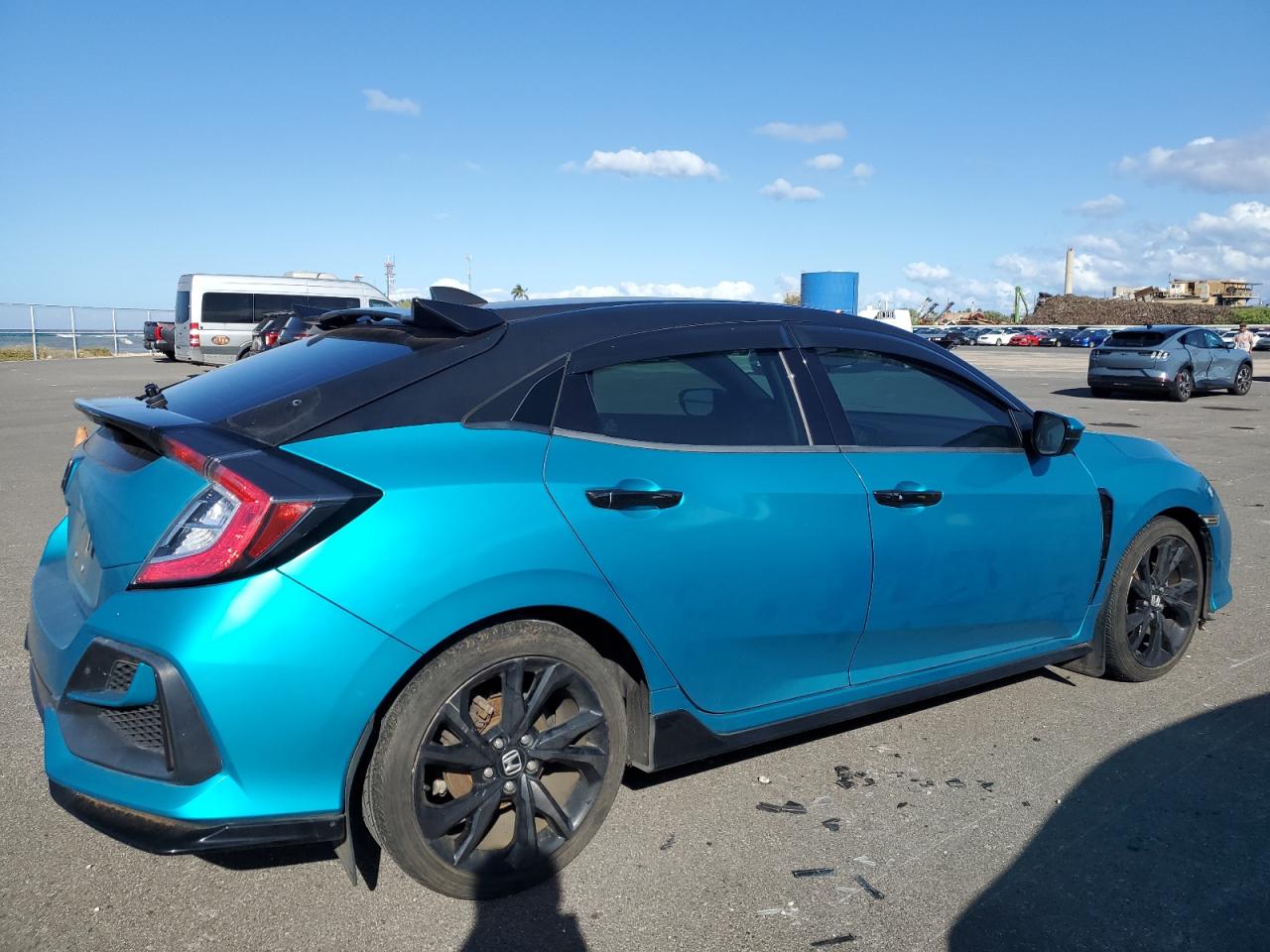 Lot #2891505905 2018 HONDA CIVIC SPOR