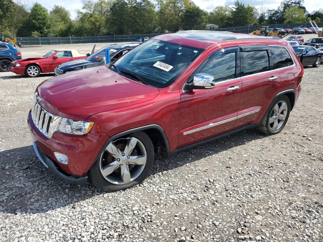 2013 Jeep GRAND CHER, OVERLAND