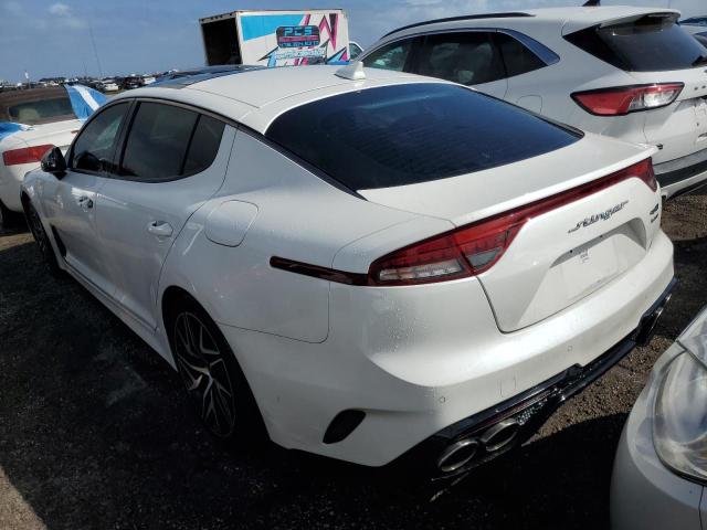 KIA STINGER GT 2022 white  gas KNAE35LDXN6114999 photo #3