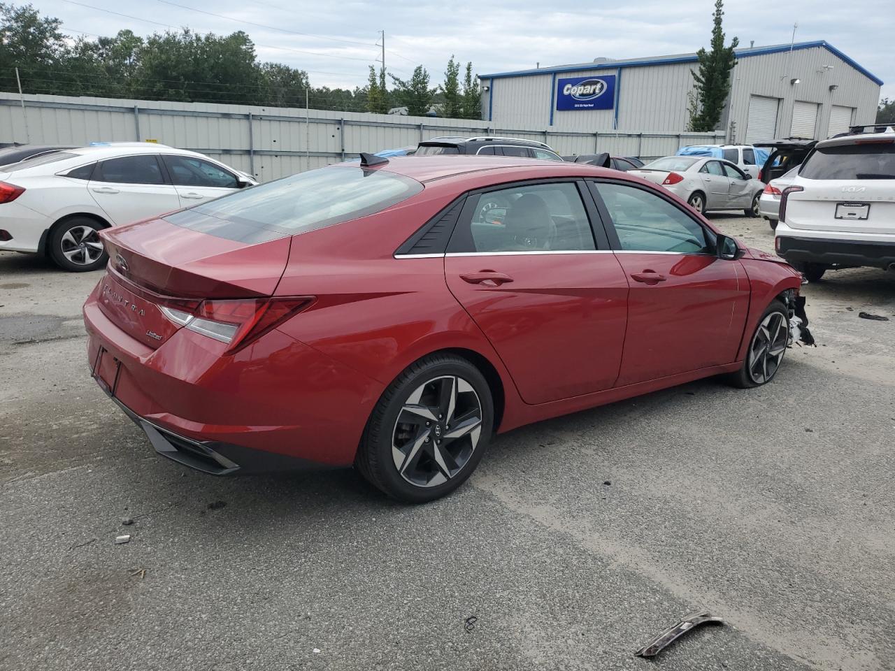 Lot #2935937830 2021 HYUNDAI ELANTRA LI