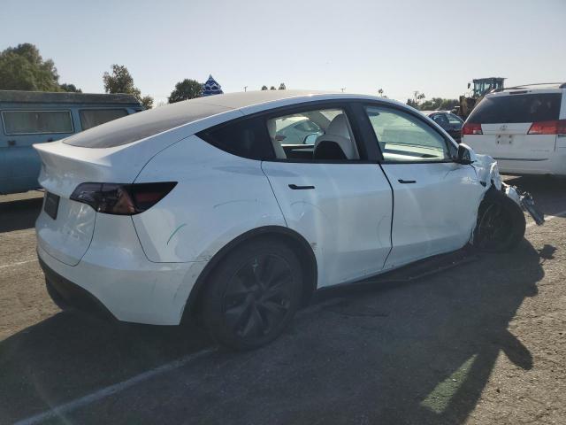 TESLA MODEL Y 2024 white  electric 7SAYGDEE4RF128933 photo #4