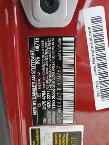 2017 MERCEDES-BENZ C 300 - WDDWK4JB2HF430767