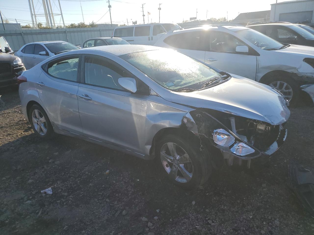 Lot #2960136168 2014 HYUNDAI ELANTRA SE