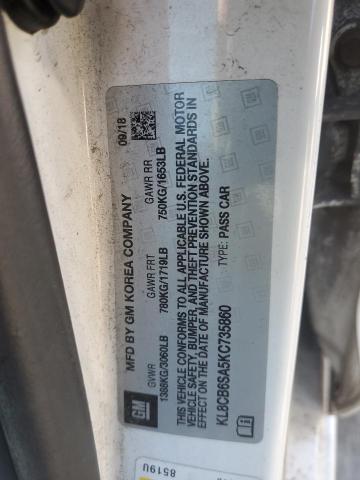 2019 CHEVROLET SPARK LS - KL8CB6SA5KC735860