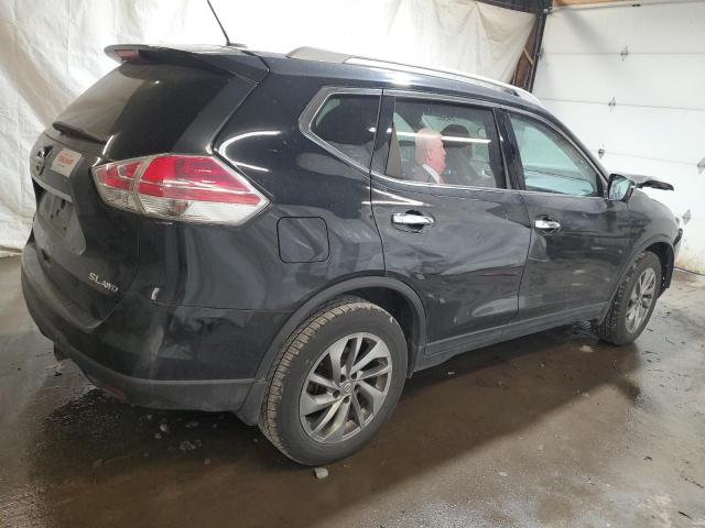 NISSAN ROGUE S 2015 black  gas 5N1AT2MV6FC921476 photo #4