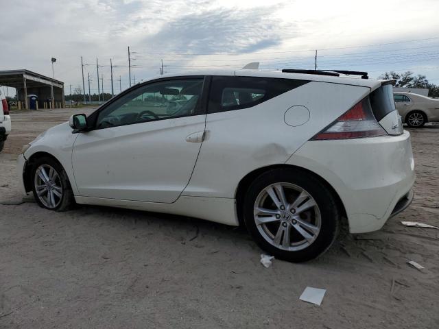 HONDA CR-Z EX 2012 white  hybrid engine JHMZF1D69CS001732 photo #3