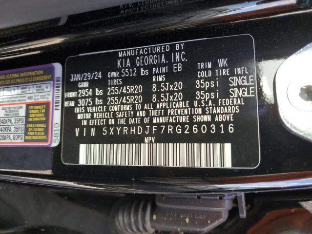 2024 KIA SORENTO EX - 5XYRHDJF7RG260316